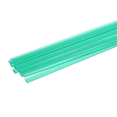 Imagem de HARFINGTON 1 conjunto (10 peças) de hastes de solda de plástico de 20 cm tiras de soldagem de PVC para para-choques de carro, caiaque, reparo diário, para-choques de plástico, verde