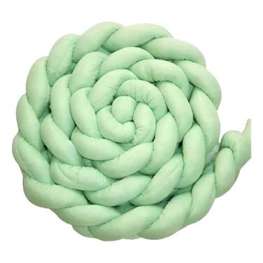 Imagem de Trança Protetora De Mini Berço De Bebê 2,50m - Lisas - Carinha de Anjo