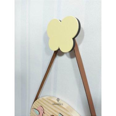 Imagem de Gancho de Parede Flor Cabideiro de Parede - Kit com 4 Penduradores Dec