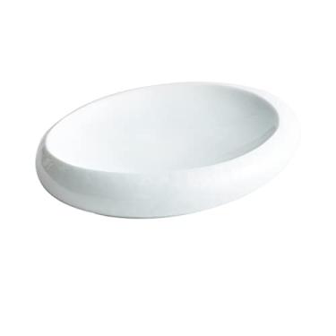 Imagem de URGDWEKJY Bandeja de jantar, prato de servir, prato de jantar, utensílios de mesa criativos de cerâmica comercial, prato de utensílios de mesa, prato de jantar (grande)