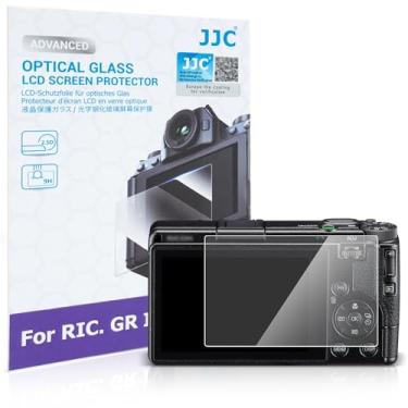 Imagem de Kiorafoto Protetor de tela especialmente projetado para câmera sem espelho Ricoh GR IV GRIV GR 4, antirarranhões, antiimpressões digitais, dureza 9H, resistente, ultra HD, película protetora de vidro