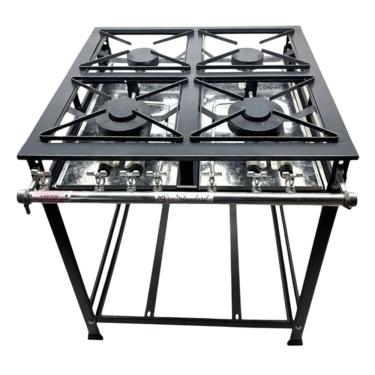 Imagem de Fogão Industrial 4 Bocas 30x30 P5 Leona