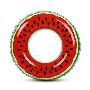 Imagem de Piscina flutuante com design de melancia 90x90cm PVC não tóxico