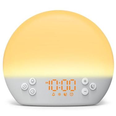 Imagem de Noise Machine KEPLUG Sunrise Alarm Clock 30 sons reguláveis