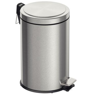 Imagem de Lixeira Brasil Plus Aço Inox Pedal e Balde Removível 12 Litros - Tramontina 94538/512