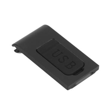 Imagem de Capa de bateria de porta lateral para câmera Go Pro 4K, capa de porta lateral de alumínio de substituição para acessórios de câmera Go Pro 4K, com porta tipo C
