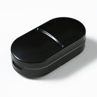 Imagem de Cortador de comprimidos para comprimidos pequenos e pequenos, divisor de comprimidos para cortar vários comprimidos com lâmina de aço inoxidável afiada oculta