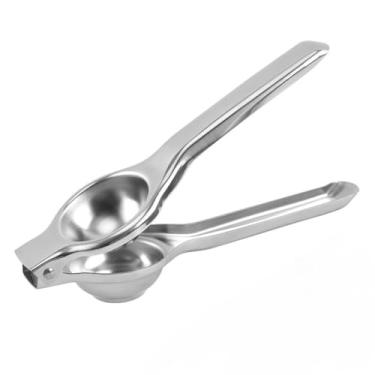 Imagem de Espremedor de Limão em Aço Inox Resistente e FáCil de Usar Espremedor de Laranja Manual(3un)