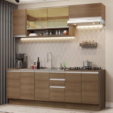 Imagem de Cozinha Completa 240003 Com Armário E Balcão RusticRustic