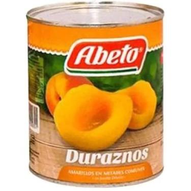 Imagem de Abeto Pêssegos em Calda, Metades de Pêssego Amarelo, Importado da Argentina, 850g