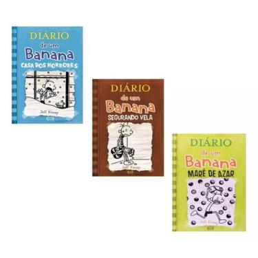 Imagem de Kit C/3 Livros Diário de Um Banana 6, 7 e 8 (Capa Mole) - VR Editora