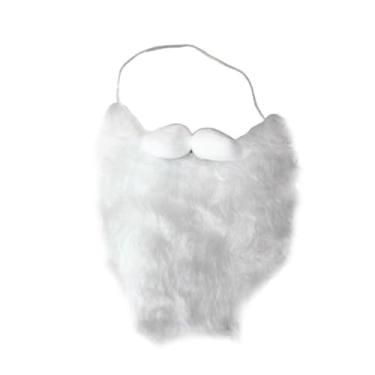 Imagem de Vaveren Fantasia de Papai Noel com Barba para Óperas, Festas de Máscaras e Lembrancinhas de Natal