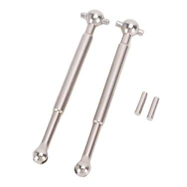 Imagem de SPYMINNPOO Eixos de Acionamento RC, 2 Peças de Substituição de Eixos de Osso de Cachorro de Aço Com Controle Remoto para Carro Haiboxing 3101A 3100A RC