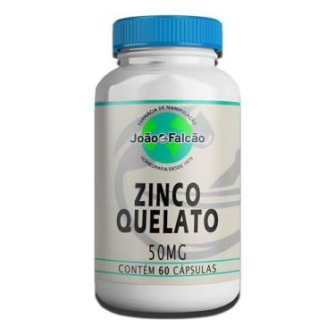 Imagem de Zinco Quelato 50mg 60 Cápsulas Natural