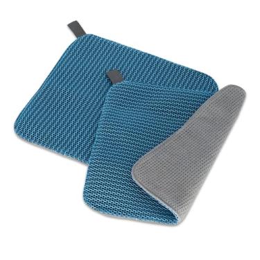 Imagem de outtip Toalhas de limpeza de superfície de banheira de hidromassagem, removedor de espuma de spa e ferramentas de limpeza, absorve óleos e acessórios de sujeira, limpador de superfície antiarranhões