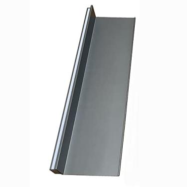 Imagem de Prateleira de exibição iluminada montada na parede, prateleira de garrafa de licor iluminada de liga de alumínio prateleiras de emissão de luz dupla face, estante criativa embutida luz LED iluminada e