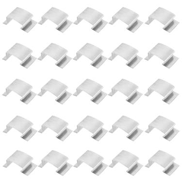 Imagem de Clipes de painel de estufa, clipes de substituição de fixação de vidro de estufa 25X - Substituição de grampos à prova de intempéries para conserto, fixação de conservação de horticultura