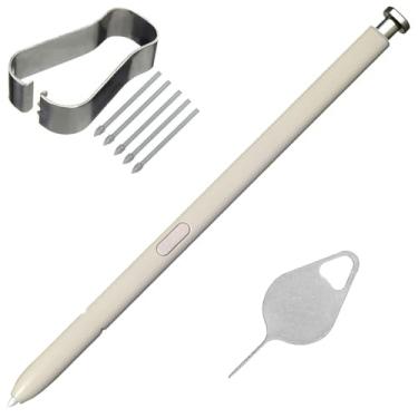 Imagem de Caneta de substituição para Galaxy S25 Ultra S Stylus S25 Ultra com pontas S25 Ultra para Samsung Galaxy S25 Ultra 5G Touch Pen S938 S25 Ultra S com peça de reparo de agulha (titânio preto)