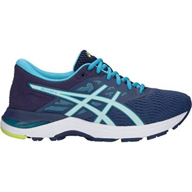 Imagem de Tênis feminino casual de corrida Asics Gel-Flux 5, Blue Print/Soothing Sea, 9