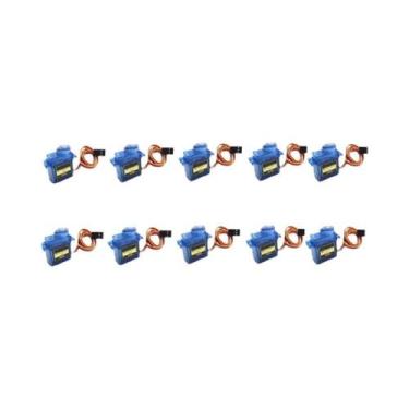 Imagem de Kit De Motor Servo SG90 2/5/10/20pcs 9g 180 360 Graus Montagem Para Ca