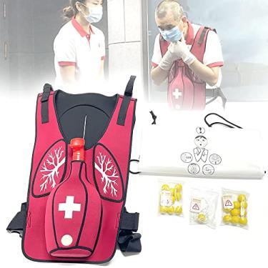 Imagem de Heimlik Colete modelo de treinamento prático para escola estudantil acessórios de ensino (grande para adultos)