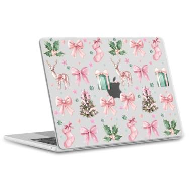 Imagem de OFQKOAKS Capa de Natal compatível com MacBook Air de 13 polegadas 2022 2021 2020 2019 2018 versão M1 A2337 A2179 A1932, capa protetora para laptop