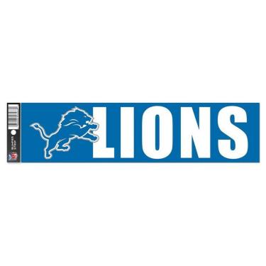 Imagem de Adesivo Faixa Bumper Strip 30x7,5 Detroit Lions-Unissex