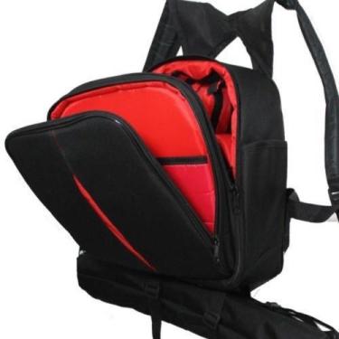 Imagem de Mochila Fotográfica Para Proteção Câmera Tripé E Acessórios VMB II - W