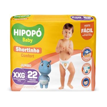 Imagem de Pants Infantil Hipopo Confort Jumbo XXG com 22 unidades