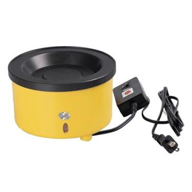 Imagem de Tachiuwa Panela elétrica para cola quente com temperatura ajustável de 140 a 220 °C, 50 ml, 80 W, ideal para colar pérolas, fazer artesanato, extensões de