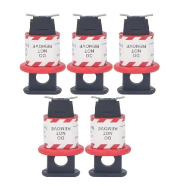 Imagem de Pissente Circuito de Disjuntor de Bloqueio, Dispositivo de Segurança para Disjuntor Miniatura, Equipamento Industrial de Isolamento de Energia Bloqueio e Etiquetagem, Bloqueio de Botão