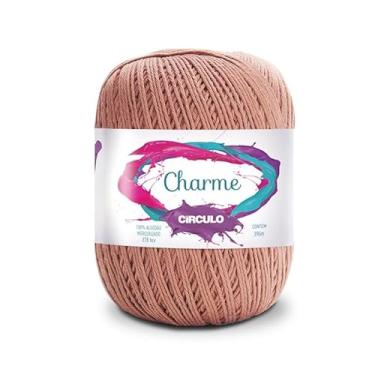 Imagem de Fio Linha Charme 396m e 150g Ideal p/Crochê e Tricô Marca Círculo (7713 - LENHA)