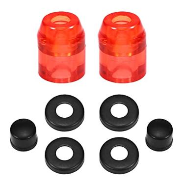 Imagem de Bushings de Skateboard Kit Reconstrução Truck Longboard com Copos Pivô e Arruelas para 2 Trucks