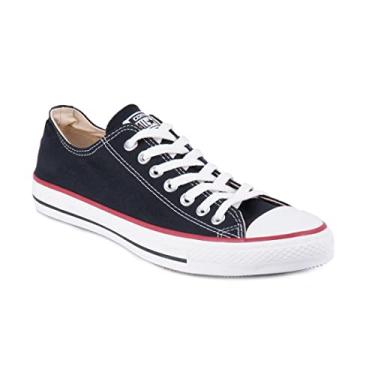 Imagem de Tênis Feminino Converse Chuck Taylor Lona Preto+vermelho 39