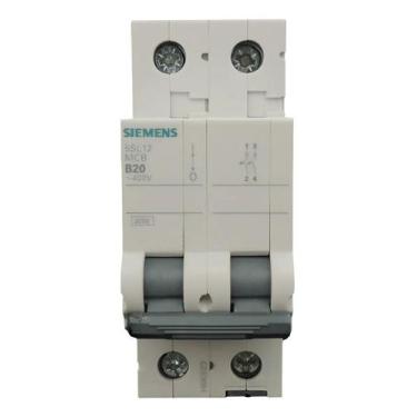 Imagem de Disjuntor Bipolar20A Curvab - Siemens 2P