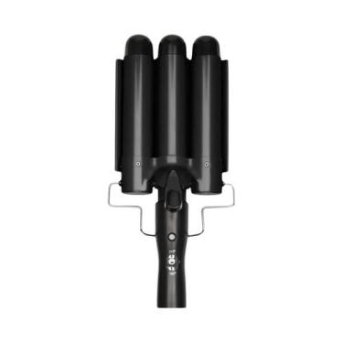 Imagem de Modelador De Cabelo Profissional Com Três Barris De Cerâmica Para Onda