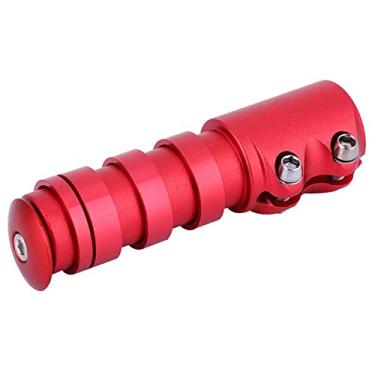 Imagem de Acouto Extensor de Guidão de Bicicleta, Extensor de Liga de Alumínio para Guidão de Bicicleta de Montanha, Haste de Garfo, Pena de Estrada e Montanha (Vermelho)