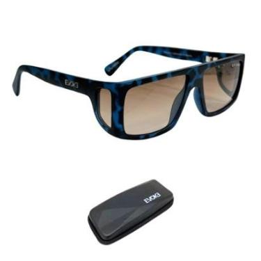 Imagem de Óculos de Sol Evoke New B Side BRD21 Blue Camouflaged Brow-Unissex