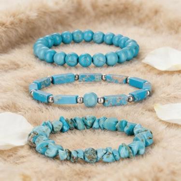 Imagem de Pulseiras elásticas para mulheres, homens, olho de tigre natural, lápis-lazúli, contas de cristal, pulseiras elásticas para alegria, felicidade, prazer, joias empilháveis para homens, pulseiras