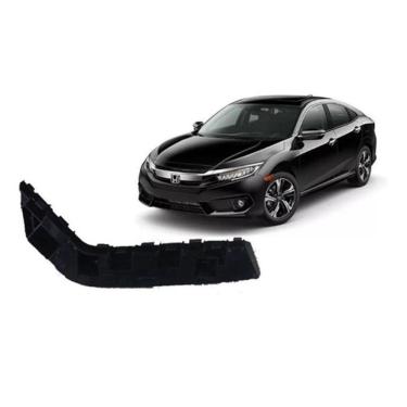 Imagem de Guia Parachoque Dianteiro New Civic 2017 18 19 2020 Esquerdo