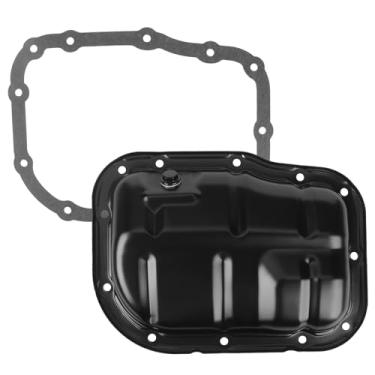 Imagem de Kit de cárter de óleo de motor inferior 264-324 com junta de plugue de drenagem compatível com Lexus CT200h Toyota Corolla Matrix Prius substitui # 12102-37010