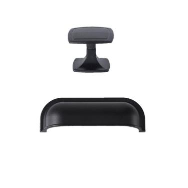 Imagem de Kit Puxadores 4 Unidades Decoração Móveis Gavetas Armarios