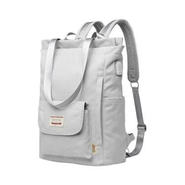 Imagem de Mochila Feminina Impermeável Estilosa Para Laptop De 13-15.6 Polegadas