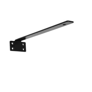 Imagem de Conjunto De Prateleiras De Ferro Reforçadas Com Suportes Em L Invisíve