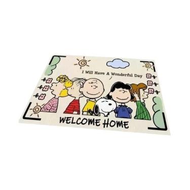 Imagem de Tapete Antiderrapante Lavável Na Máquina Snoopy Para Cozinha, Sala De 