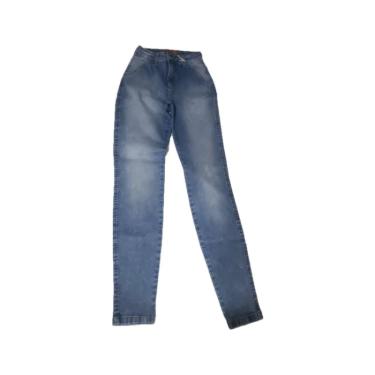Imagem de Calça Headless Skinny Bolso Faca Feminina - Jeans claro