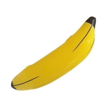 Imagem de Banana Inflável De 60cm X 180cm, Adereço De Fruta Falsa Para Jogo De A