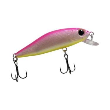 Imagem de Mini Isca Artificial Flutuante Minnow 5.8cm 5g Para Pesca De Truta, Cr
