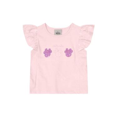 Imagem de Blusa infantil menina Minnie Mouse em malha Brandili