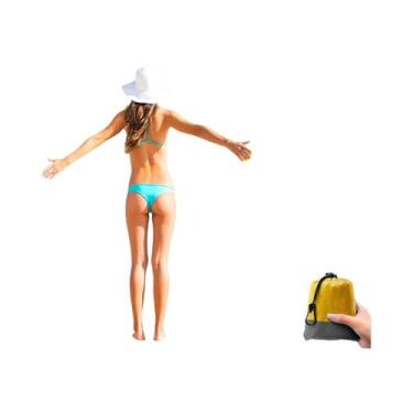 Imagem de Manta De Praia Grande Impermeável E À Prova De Areia Com Secagem Rápid